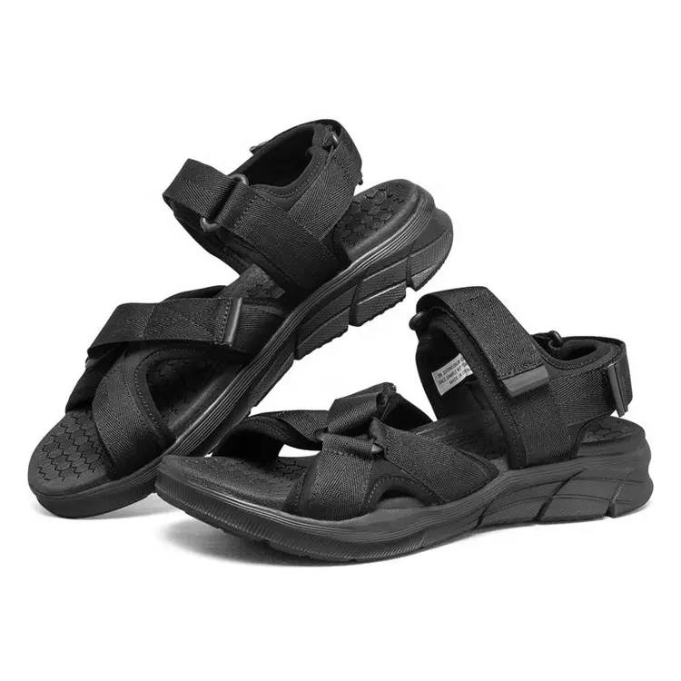 China New Design High Quality Fashion Men Summer  Knitting Beach Sandals for Boy