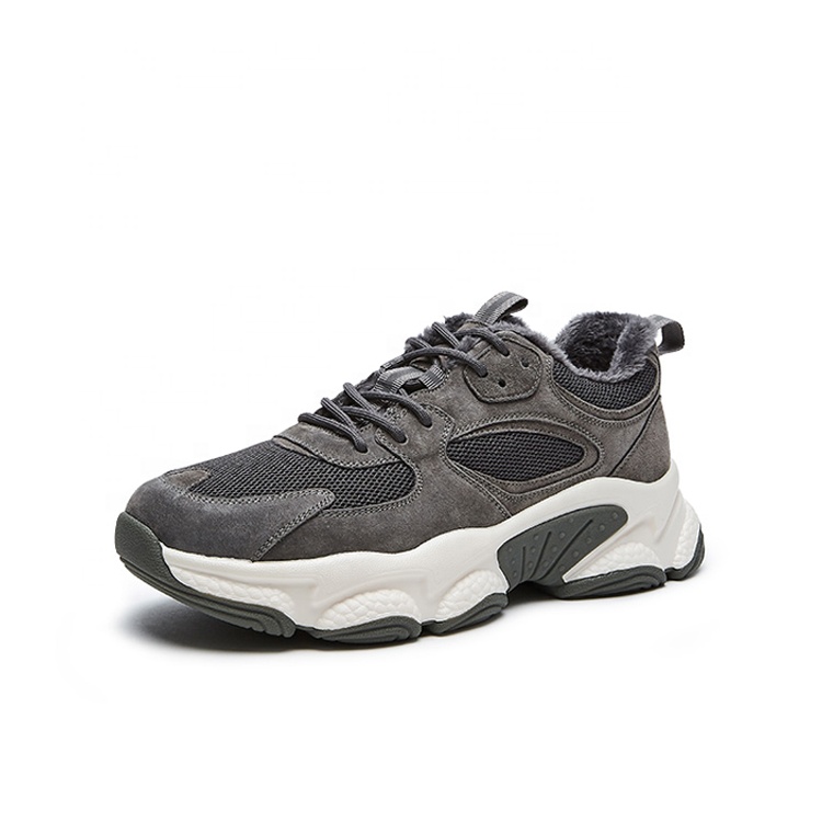 High Quality Outdoor Rubber Anti-slippery Fashion Trend Sneaker Warm Sport Shoes